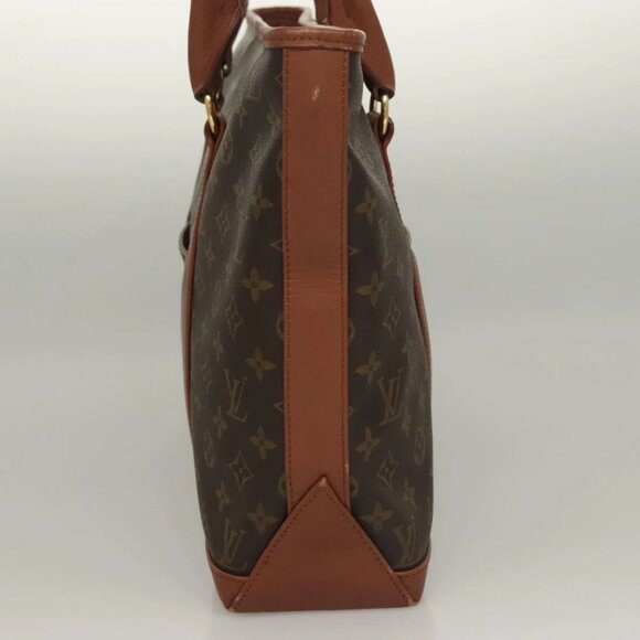 LOUIS VUITTON Monogram Sac Weekend PM Hand Bag M42425 LV Auth 133123 - Picture 4 of 15